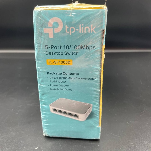 TP-Link 5-Port 10/100Mbps FAST ETHERNET DESKTOP SWITCH TL-SF1005D - Picture 4 of 4